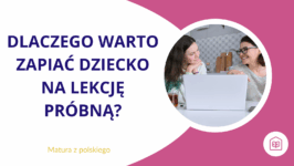 Dlaczego warto zapisać się na lekcję próbną?