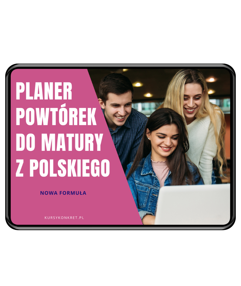 Planer powtórek z polskiego - najnowsza lista lektur i ważnych terminów