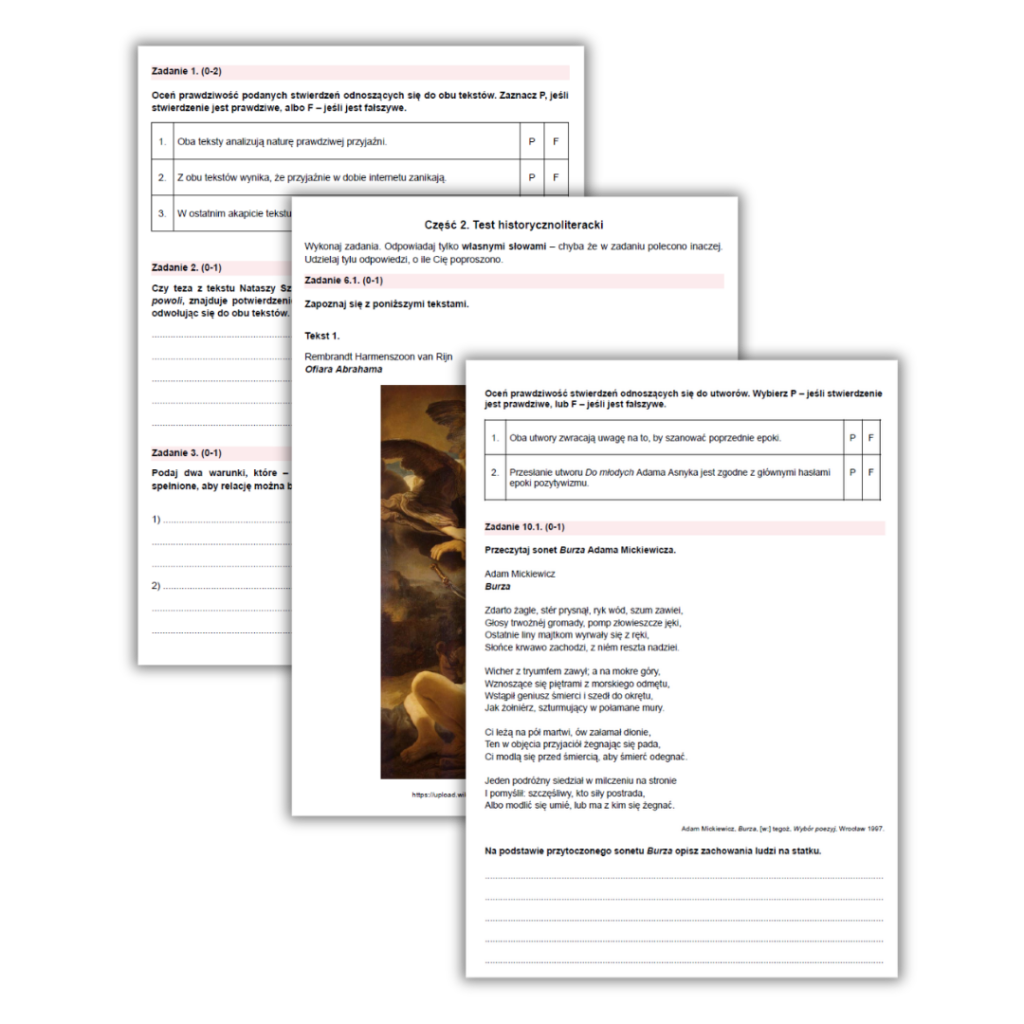 Autorski arkusz maturalny z polskiego Sprawdzanie wypracowań kursy konkret sprawdzanie rozprawek sprawdz wypracowanie sprawdzanie prac Kursy Konkret najlepszy kurs maturalny